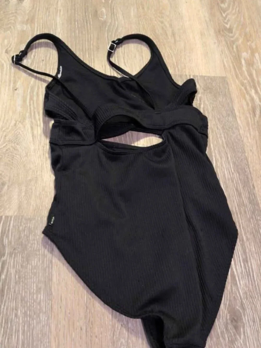 Abercrombie Kids Black One-Piece Swimsuit 9/10 girls